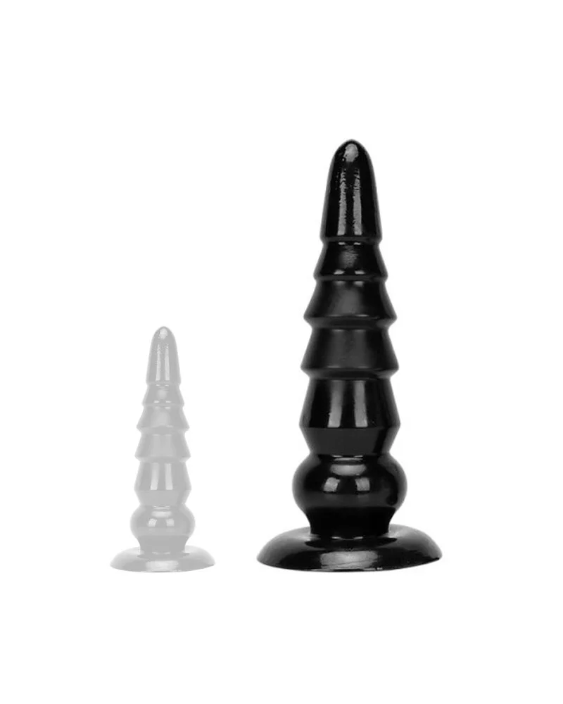 Plug Tower Up M 32 x 9cm Noir sextoys et accessoires sur La Boutique du Hard