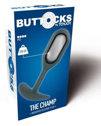 Plug lesté The Champ 11.5 x 3.8 cm - Poids 230g sextoys et accessoires sur La Boutique du Hard