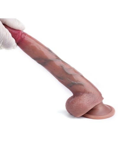 Gode Dicky 13 x 3.7cm Marron sextoys et accessoires sur La Boutique du Hard