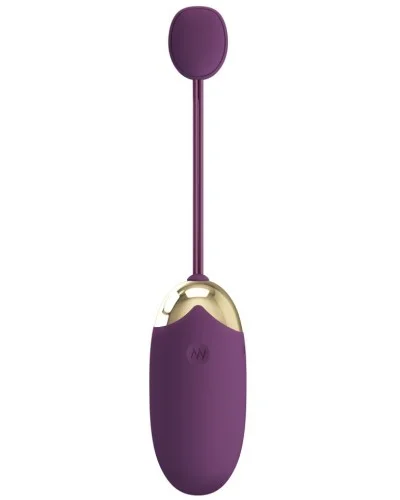 Oeuf Vibrant Sans Fil Connecté Abner 7 x 3.4cm sextoys et accessoires sur La Boutique du Hard