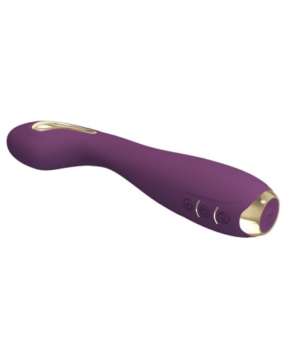 Vibro Point G Électro Connecté Hector 16 x 3.8cm Prune sextoys et accessoires sur La Boutique du Hard