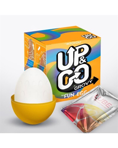 Oeuf de Masturbation Up&Go Grovy sextoys et accessoires sur La Boutique du Hard