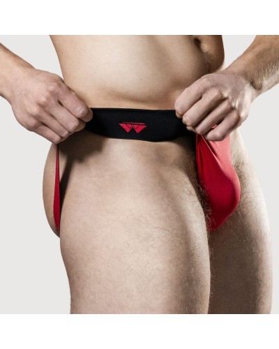 Jockstrap Rev2 Noir Rouge sextoys et accessoires sur La Boutique du Hard